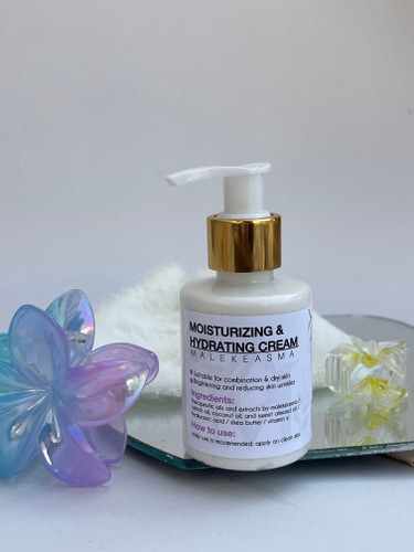 کرم دست ساز مرطوب کننده و آبرسان مناسب پوست نرمال، خشک و اگزما آبرسان قوی ۱۰۰ گرم